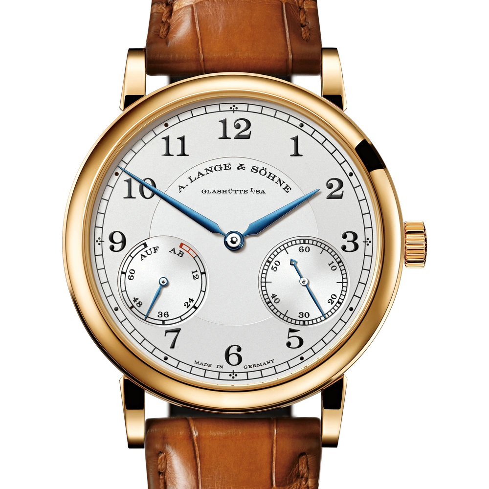 A. Lange & Söhne Yellow Gold, Argenté Dial