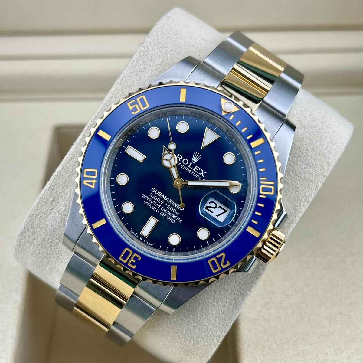 2026 Rolex Submariner Date "Bluesy" 126613LB Yellow Rolesor 41mm Blue Dial w/ Box & Papers