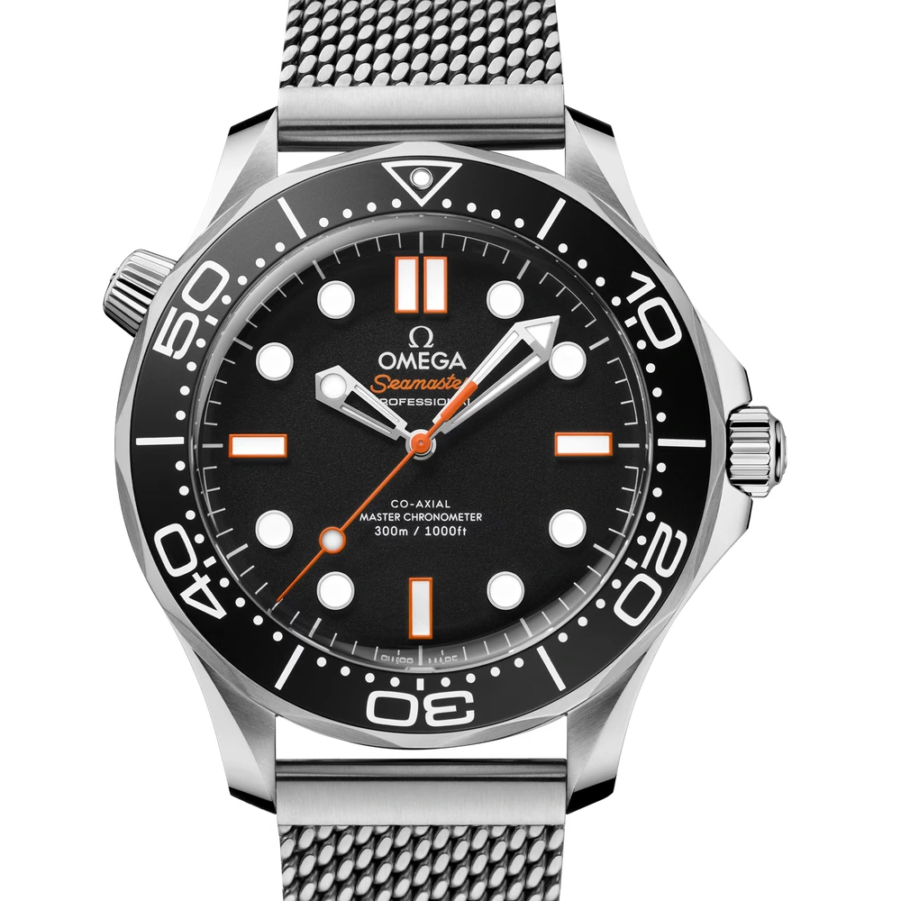 Omega 42 mm, steel on steel