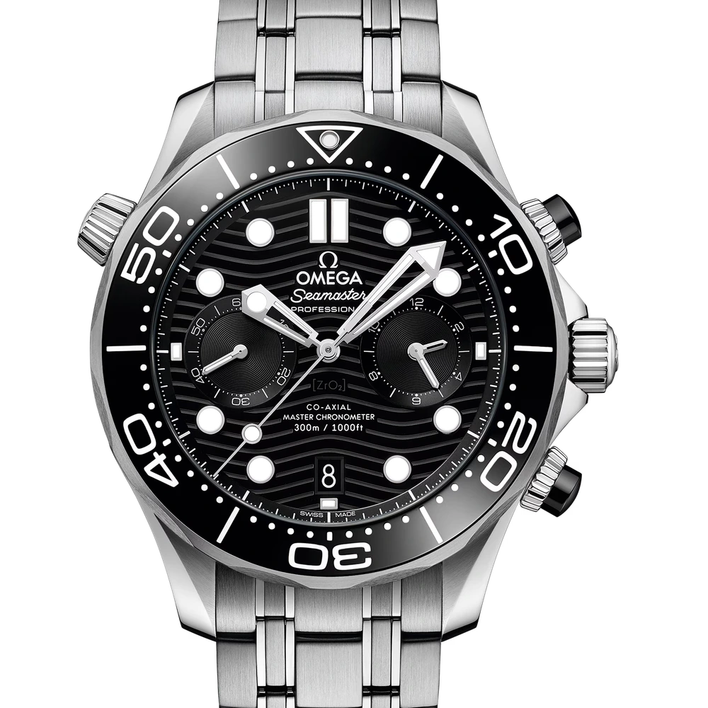 Omega 44 mm, steel on steel