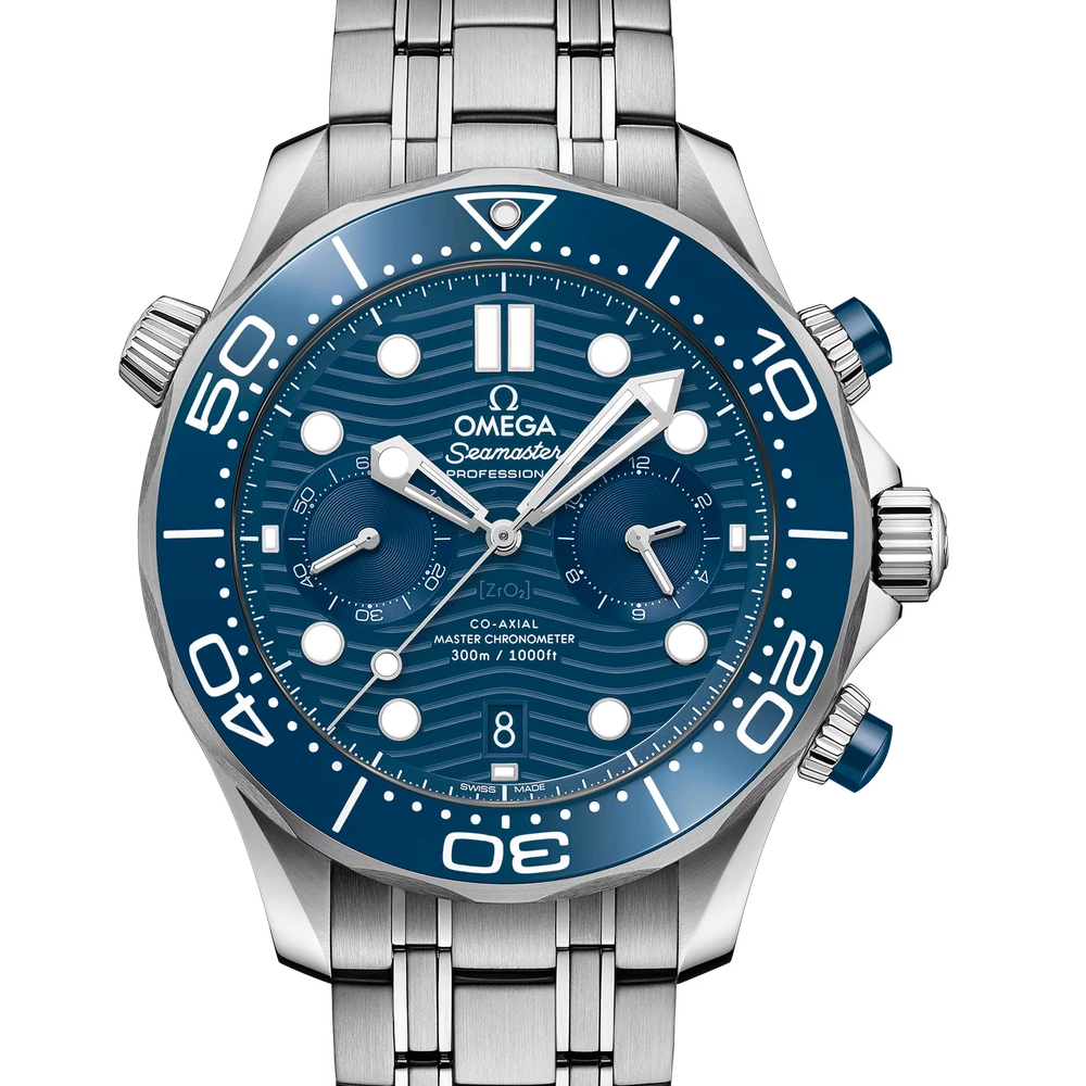 Omega 44 mm, steel on steel