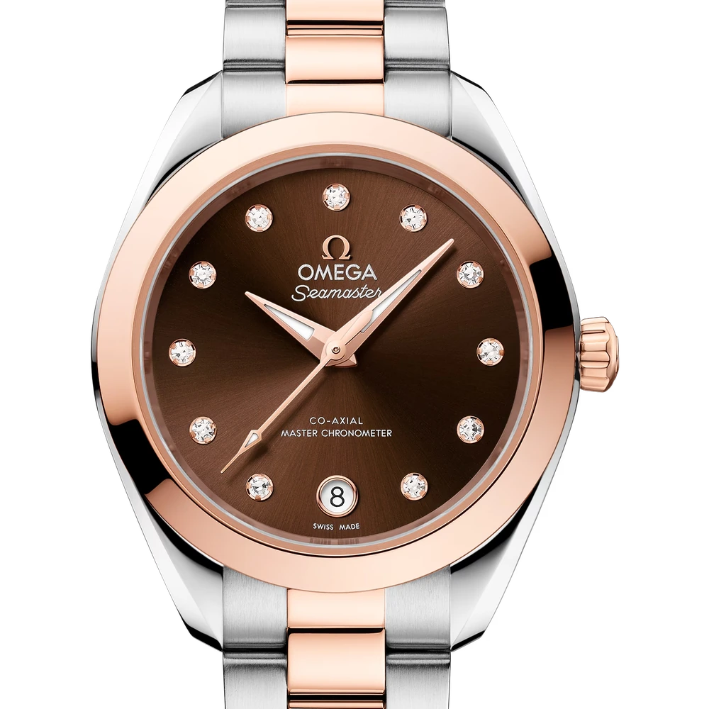 Omega 30 mm, steel - Sedna gold on steel - Sedna gold