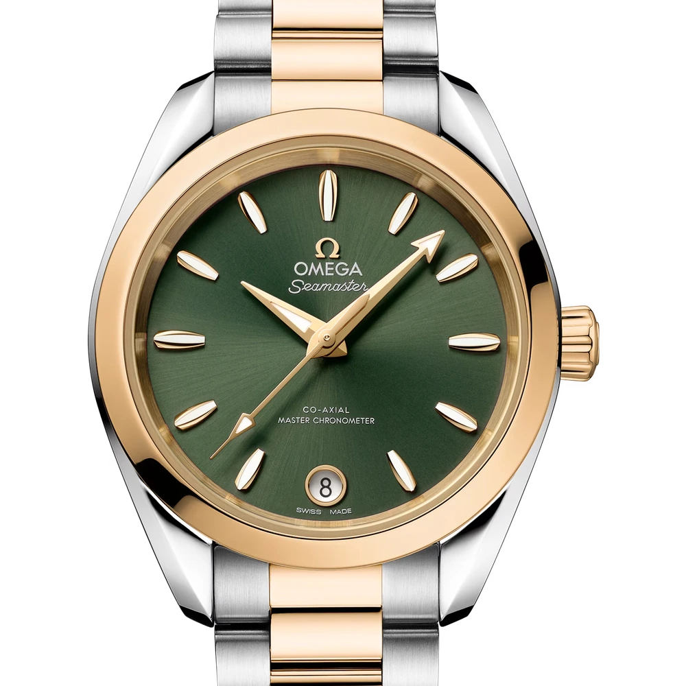 Omega 34 mm, steel - Moonshine gold on steel - Moonshine gold