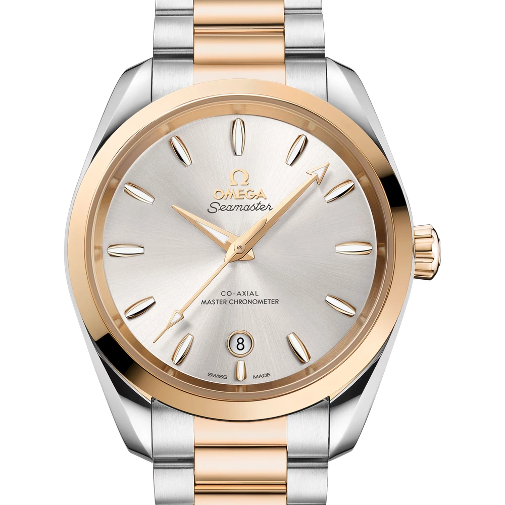 Omega 38 mm, steel - Moonshine gold on steel - Moonshine gold
