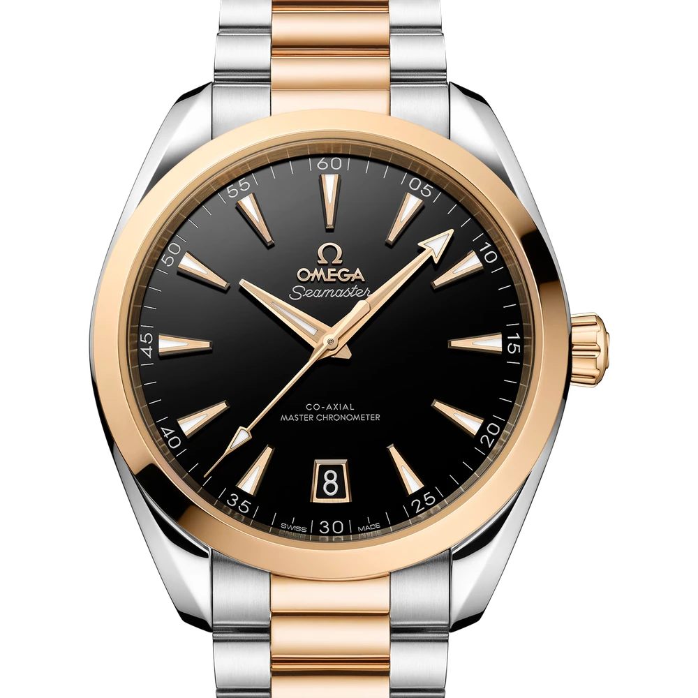 Omega 41 mm, steel - Moonshine gold on steel - Moonshine gold