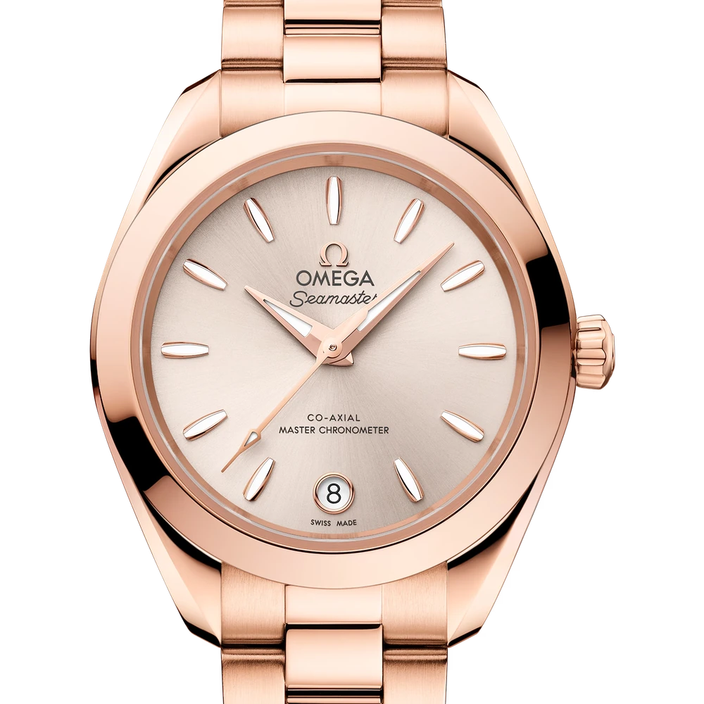 Omega 30 mm, Sedna gold on Sedna gold