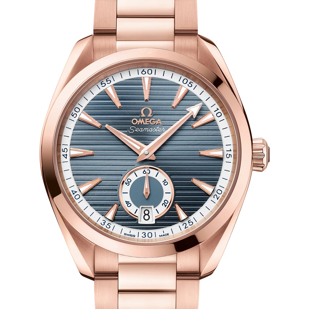 Omega 41 mm, Sedna gold on Sedna gold