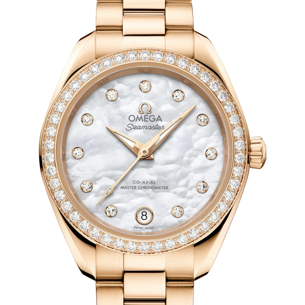 Omega 30 mm, Moonshine gold on Moonshine gold