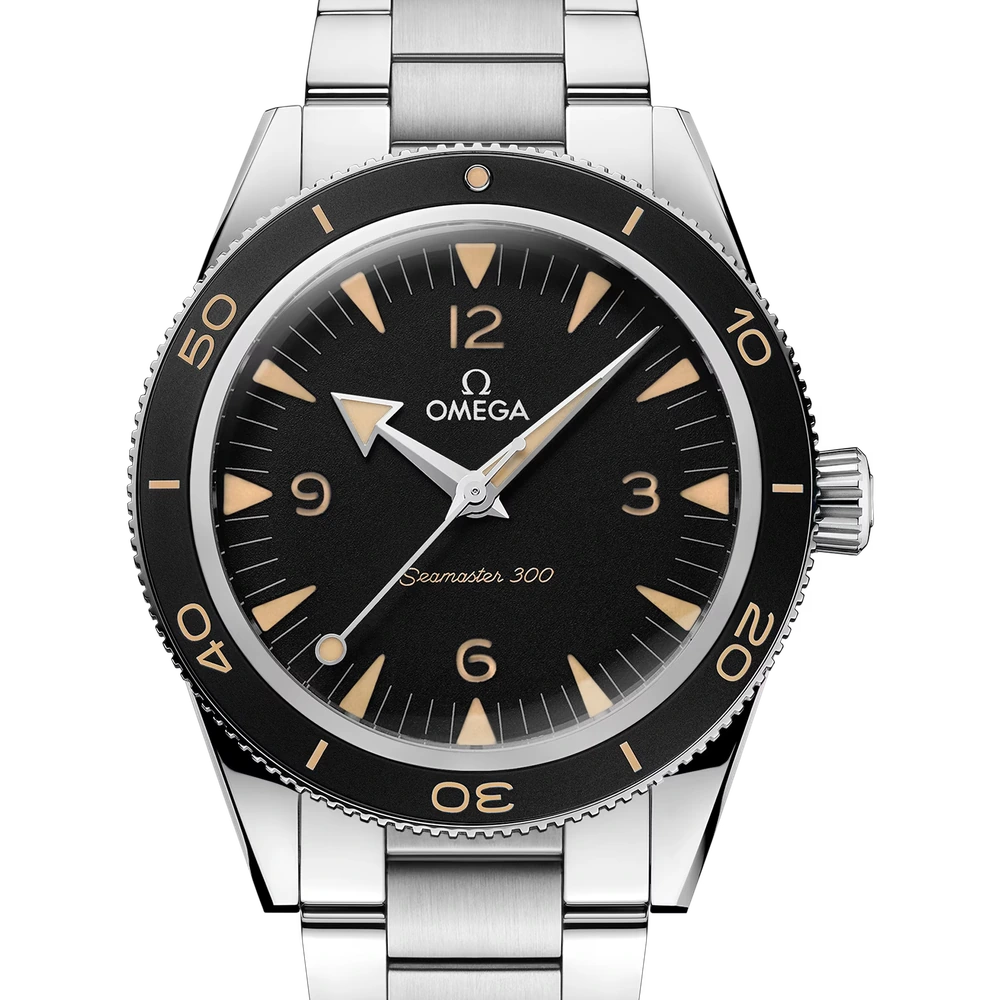 Omega 41 mm, steel on steel