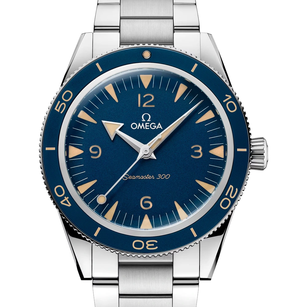 Omega 41 mm, steel on steel