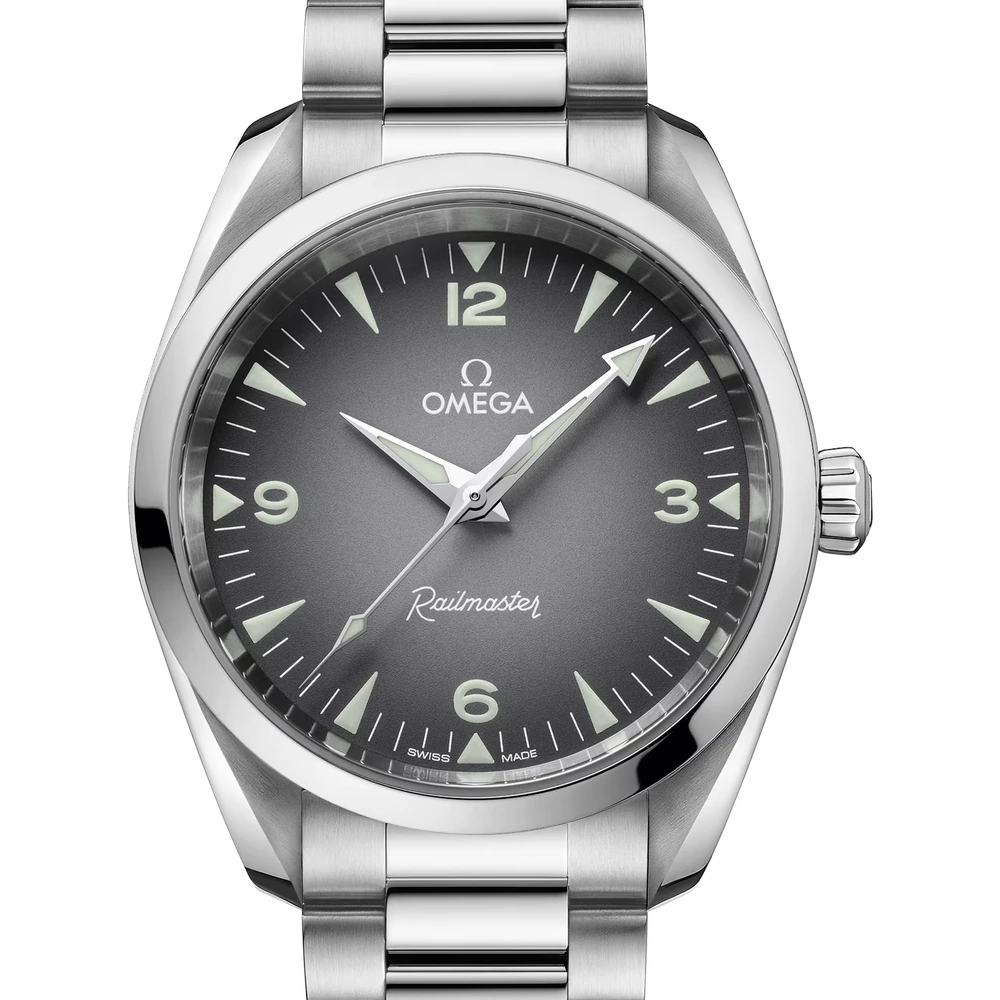 Omega 38 mm, steel on steel