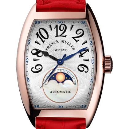 Franck Muller Cintrée Curvex Retrograde Hours Moonphase