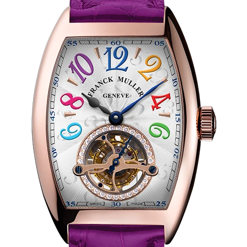 Franck Muller Cintrée Curvex™ Retrograde Hour Tourbillon Color Dreams
