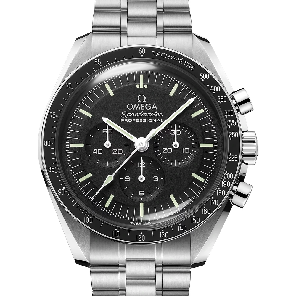 Omega 42 mm, steel on steel