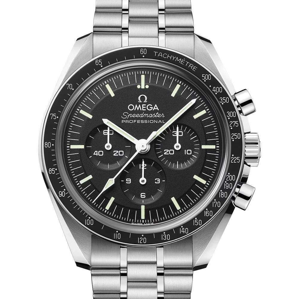 Omega 42 mm, steel on steel