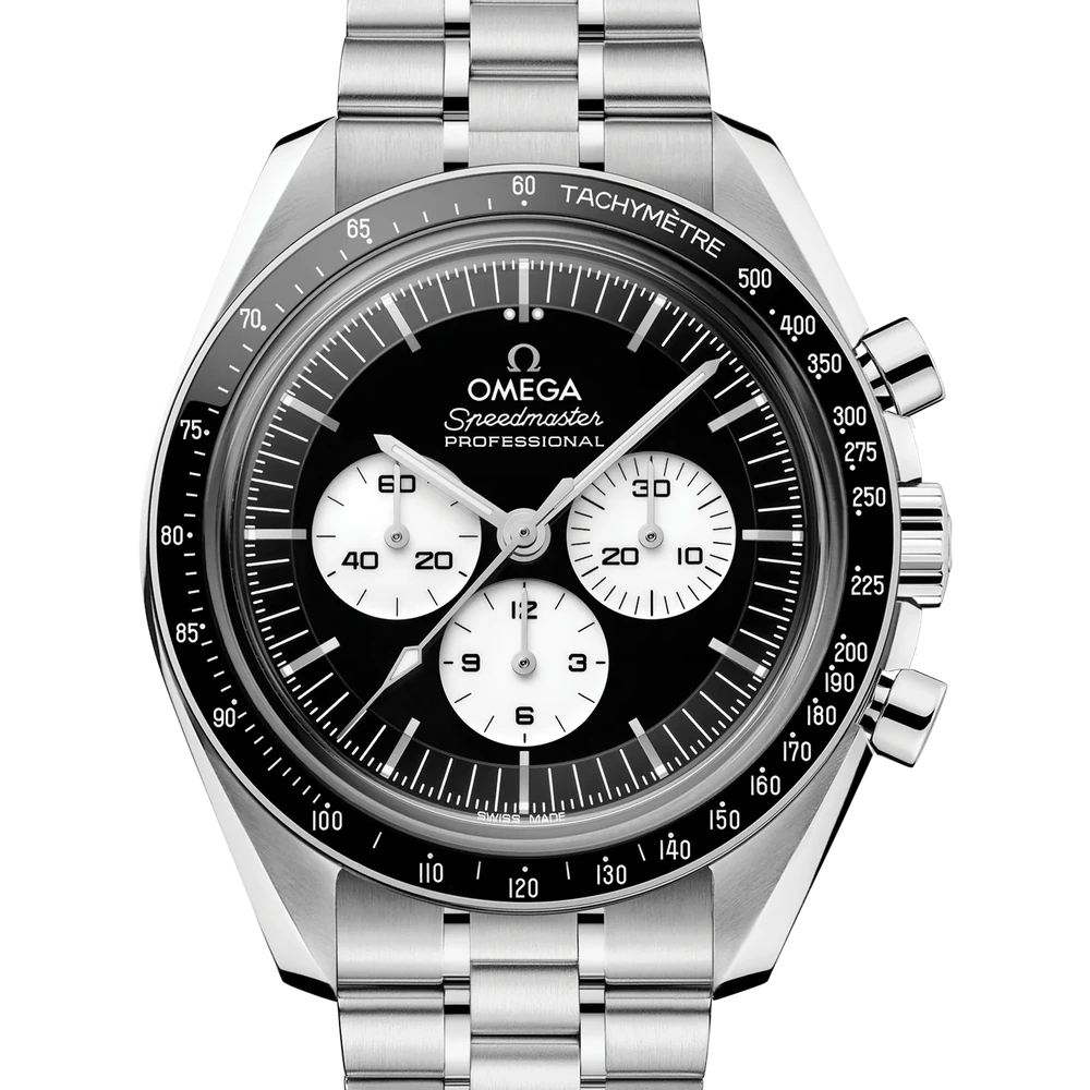 Omega 42 mm, steel on steel