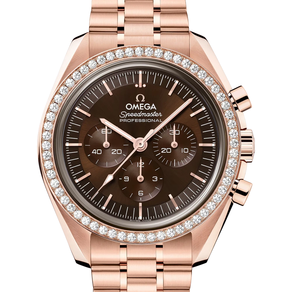 Omega 42 mm, Sedna gold on Sedna gold