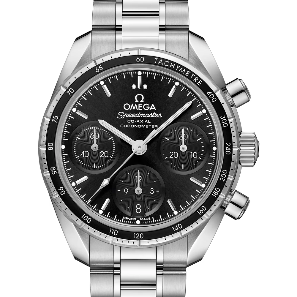 Omega 38 mm, steel on steel