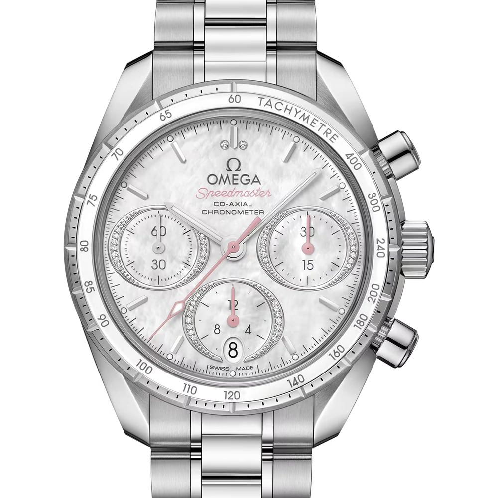 Omega 38 mm, steel on steel
