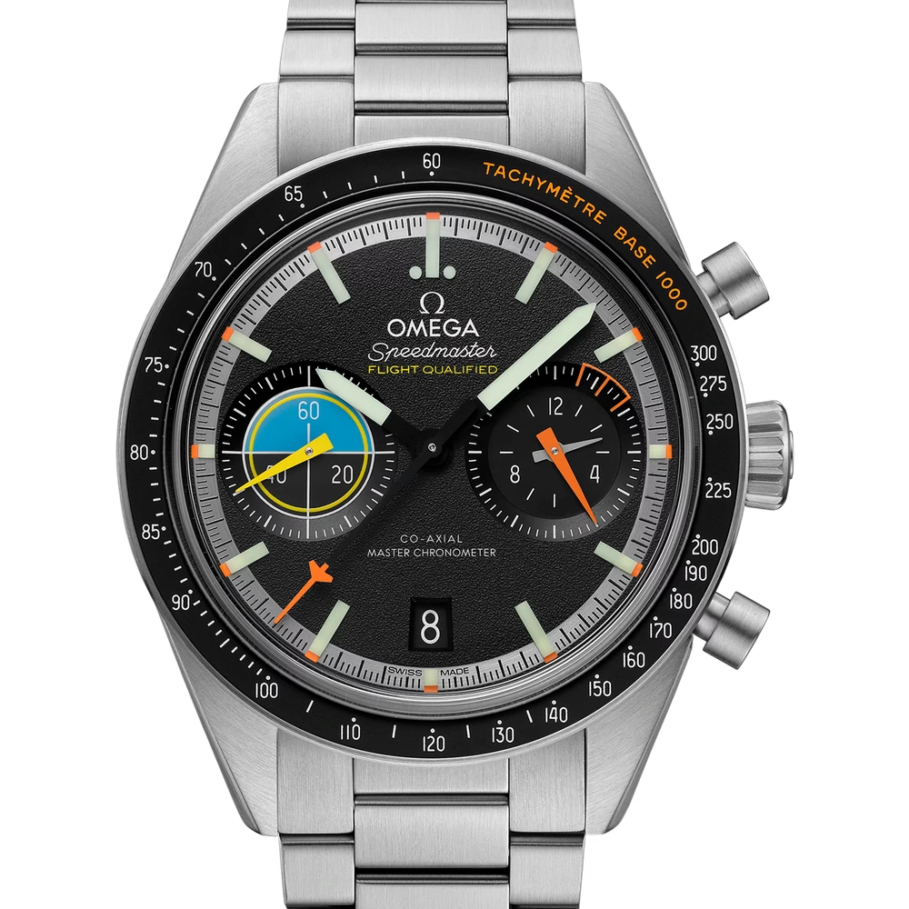 Omega 40.85 mm, steel on steel