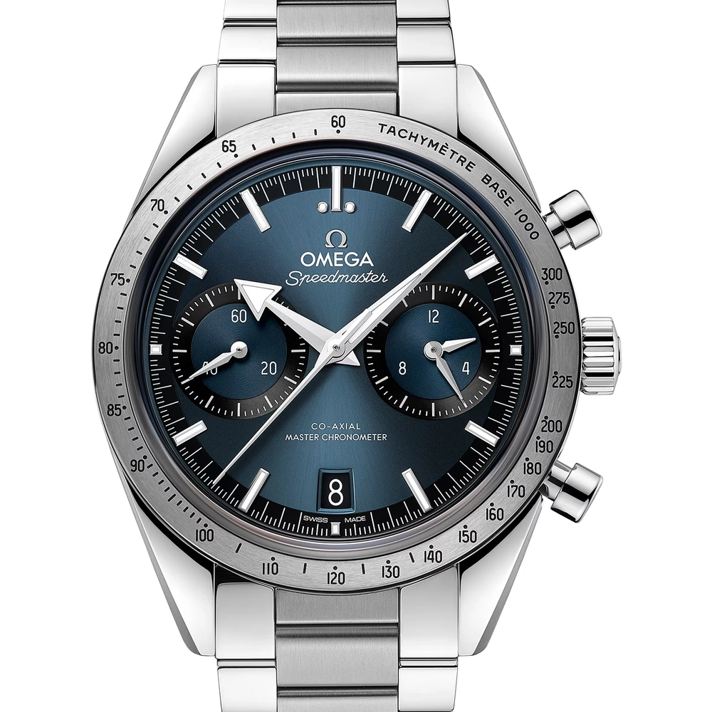 Omega 40.5 mm, steel on steel