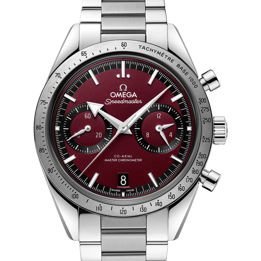 Omega 40.5 mm, steel on steel