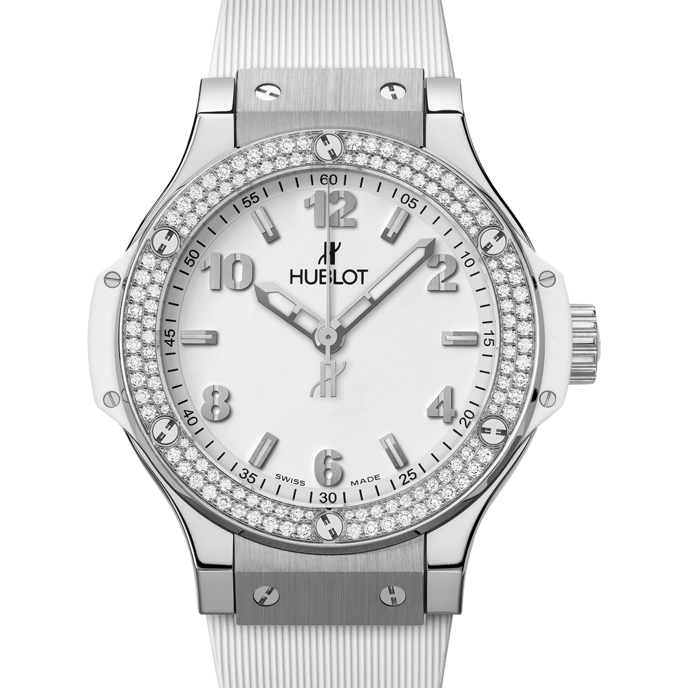 Hublot Steel White Diamonds 38 mm