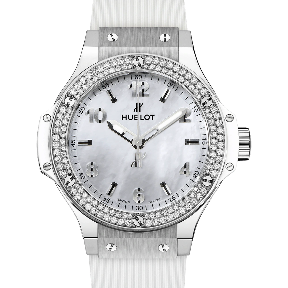 Hublot All White Diamonds Mother of Pearl 38 mm