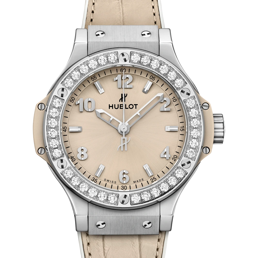 Hublot Beige Diamonds 38 mm