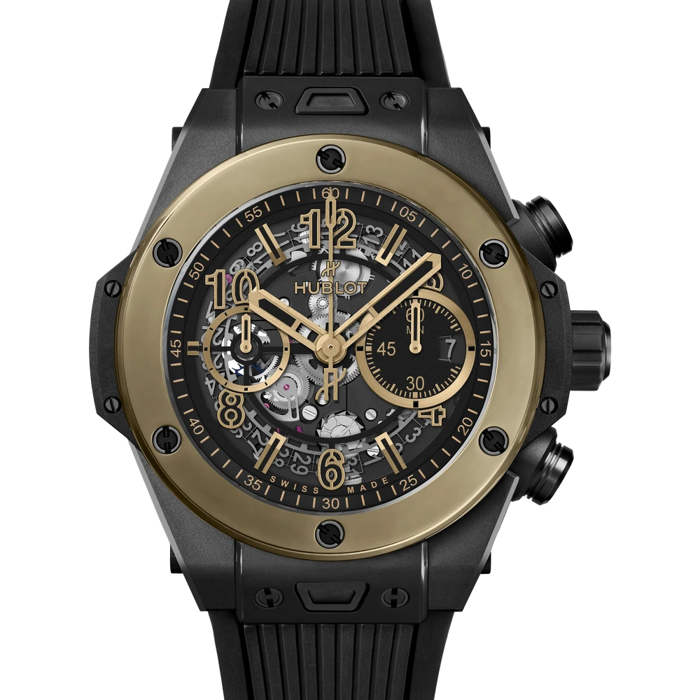 Hublot Unico Ceramic Magic Gold 44 mm