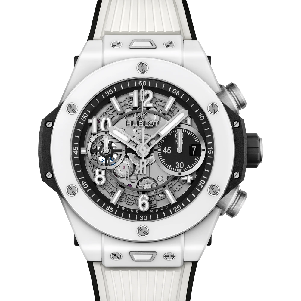 Hublot Unico White Ceramic 44 mm