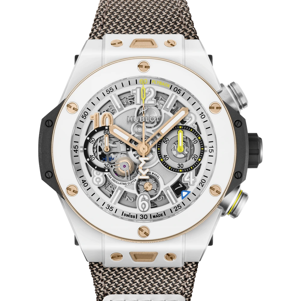 Hublot Reloaded Kylian Mbappé White Ceramic 44 mm