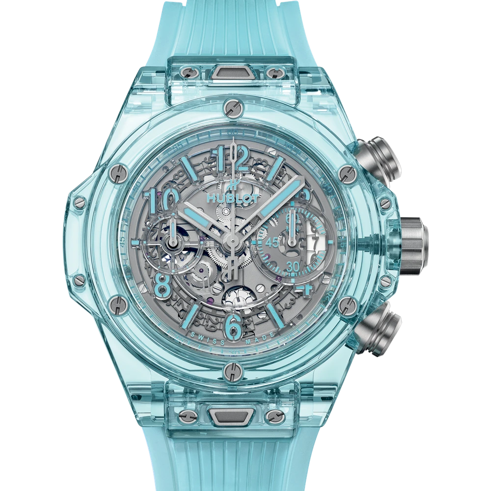 Hublot Unico Water Blue Sapphire 44 mm