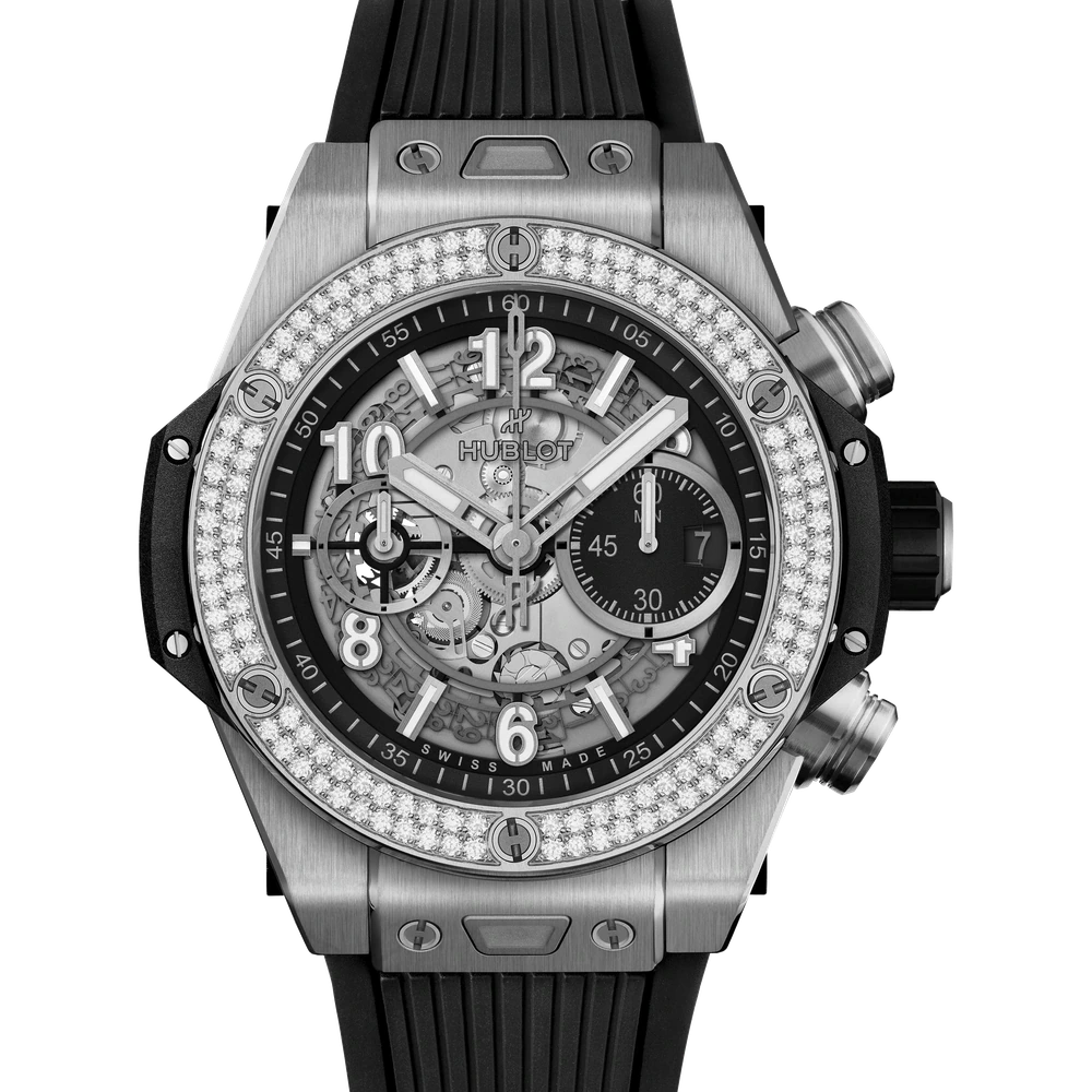 Hublot Unico Titanium Diamonds 44 mm
