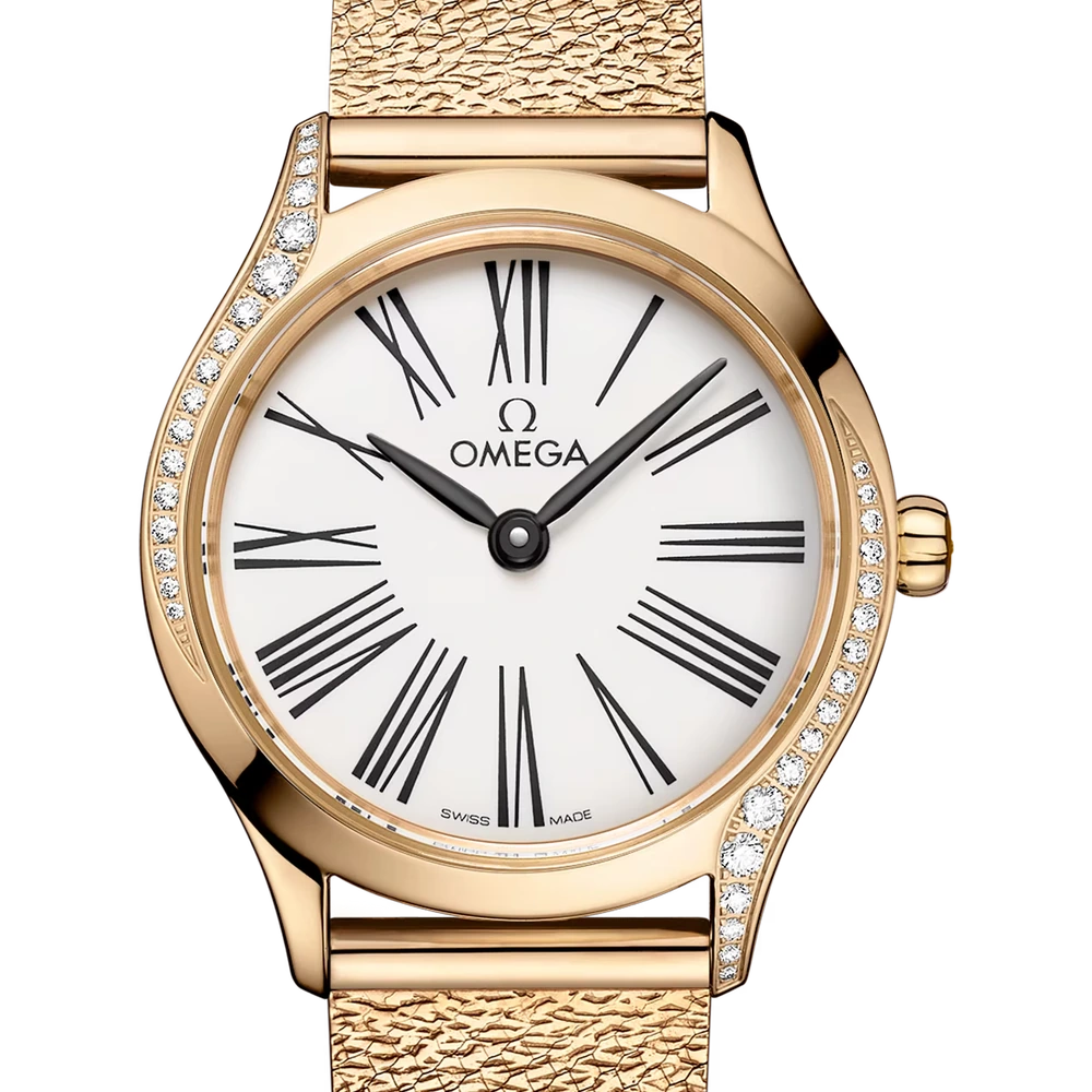Omega 26 mm, Moonshine gold on Moonshine gold