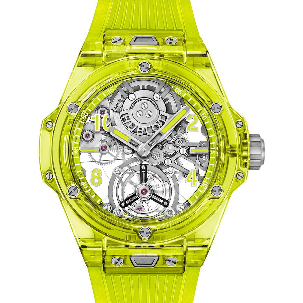 Hublot Tourbillon Automatic Neon Saxem 44 mm