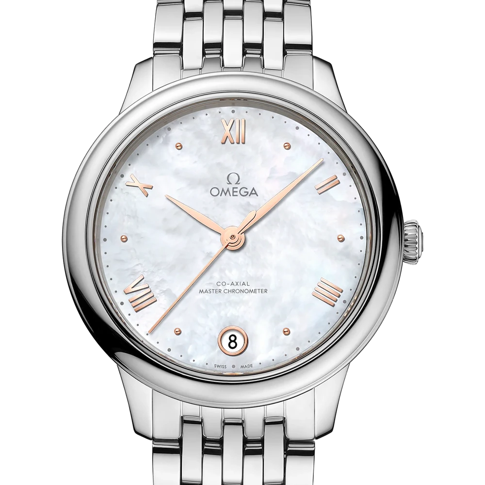 Omega 34 mm, steel on steel