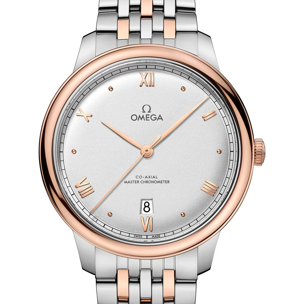 Omega 40 mm, steel - Sedna gold on steel - Sedna gold