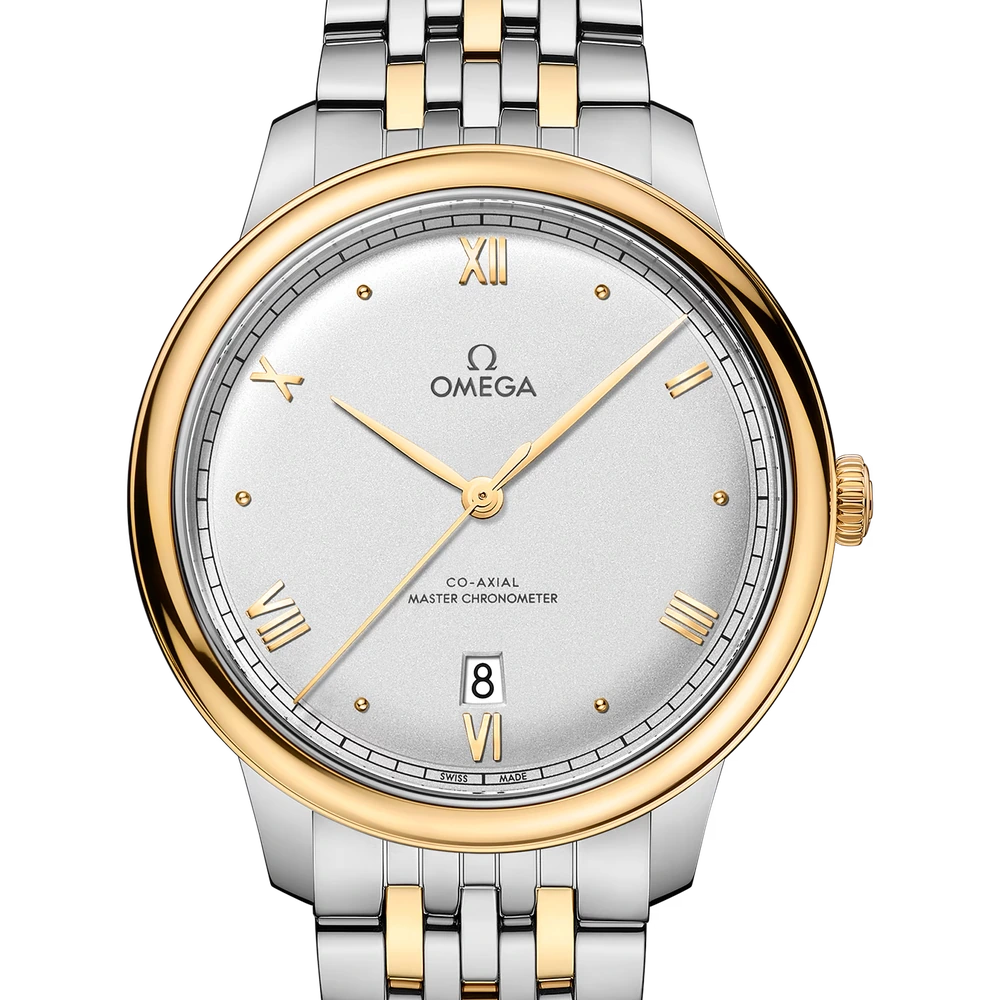 Omega 40 mm, steel - yellow gold on steel - yellow gold