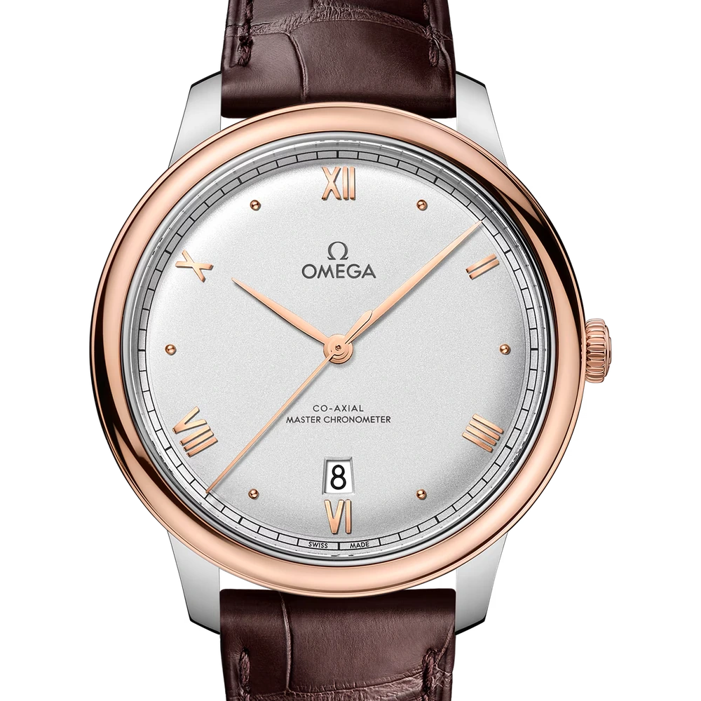 Omega 40 mm, steel - Sedna gold