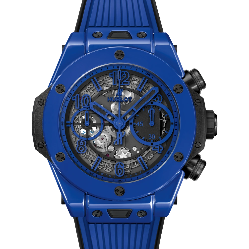 Hublot Unico Blue Magic 42 mm
