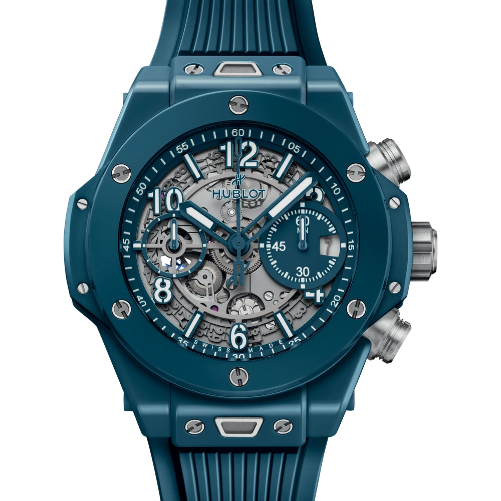Hublot Unico Petrol Blue Ceramic 42 mm