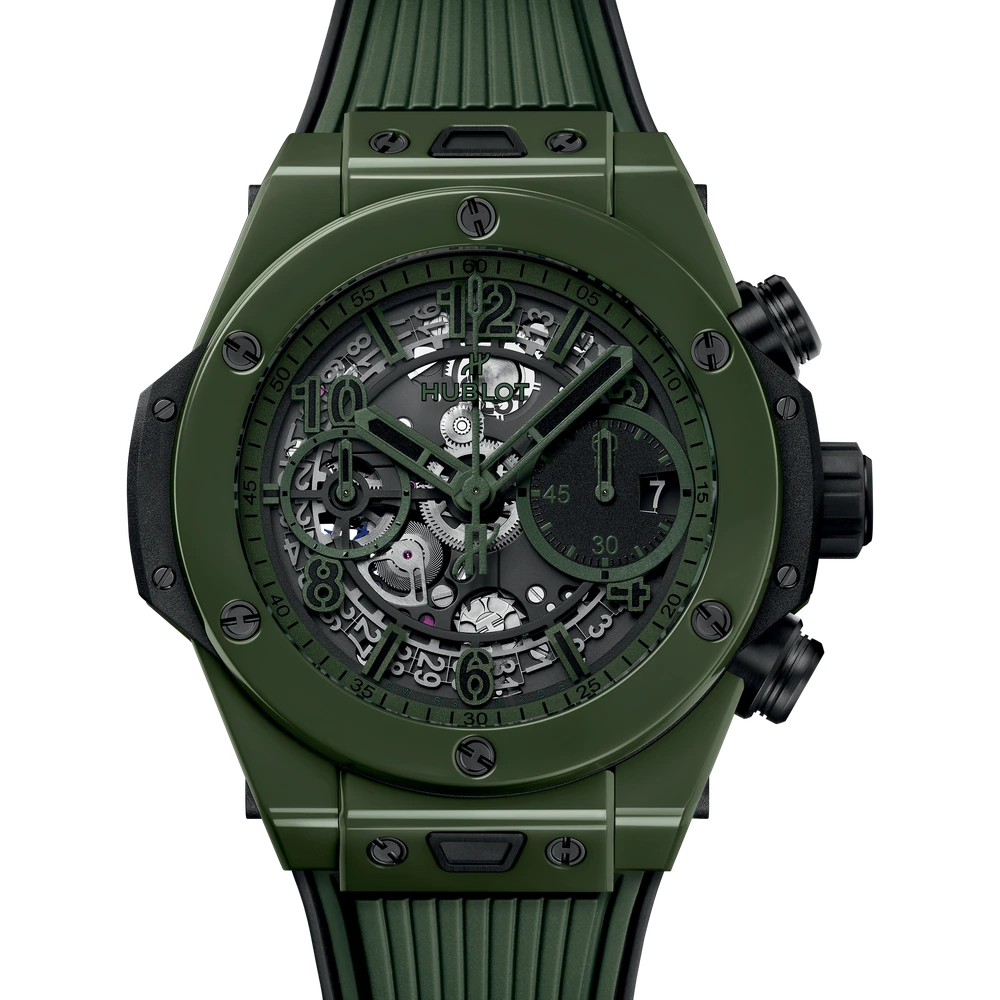 Hublot Unico Dark Green Ceramic 42 mm
