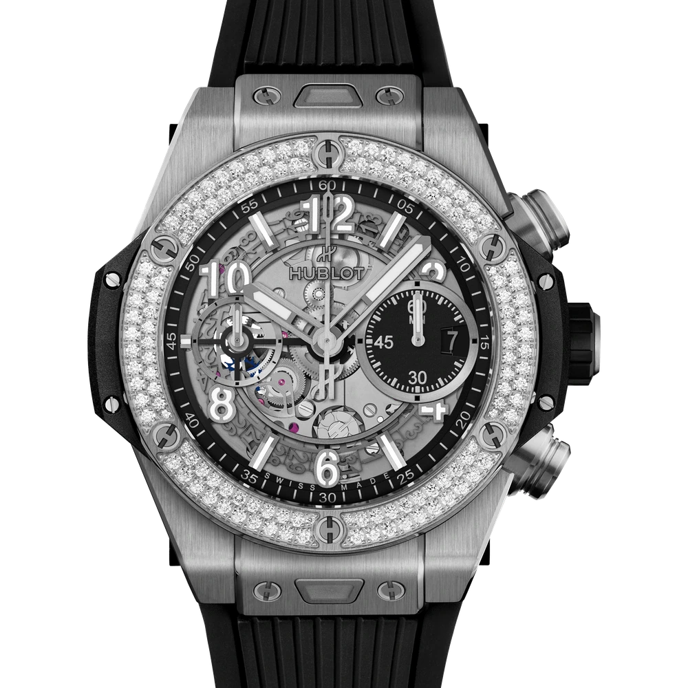 Hublot Unico Titanium Diamonds 42 mm