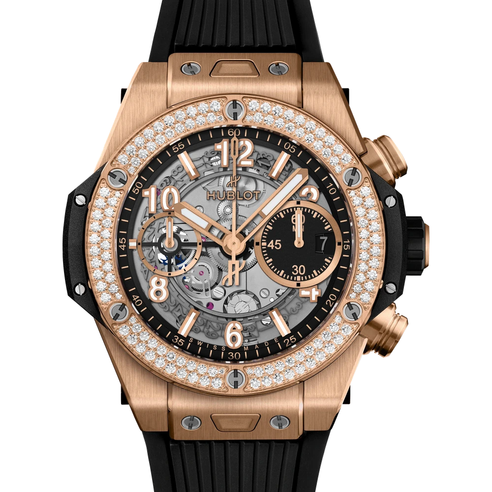 Hublot Unico King Gold Diamonds 42 mm