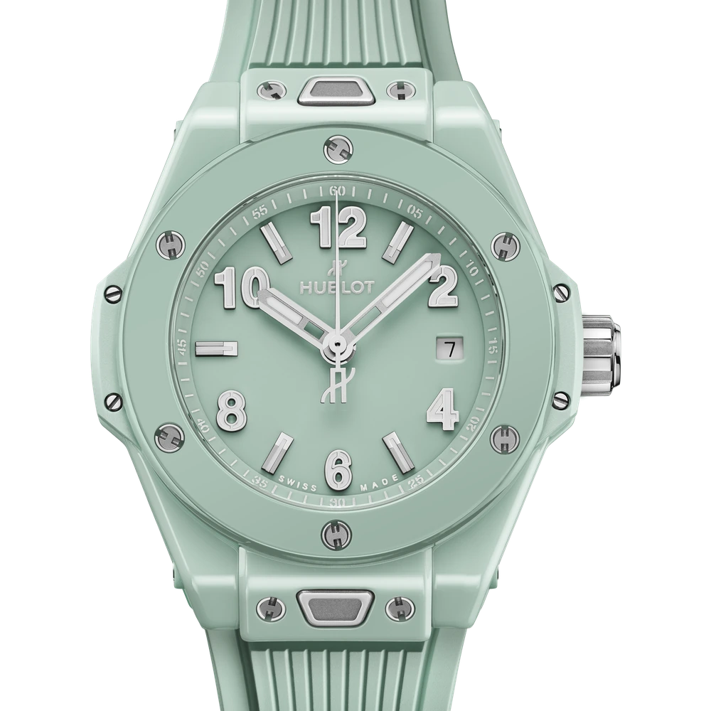 Hublot Mint Green Ceramic 33 mm