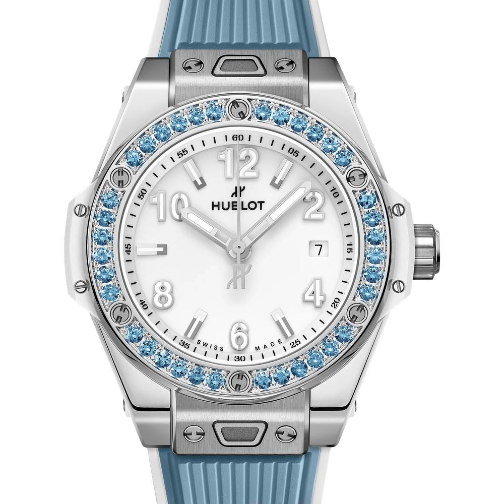Hublot One Click Joyful Steel Sky Blue 33 mm