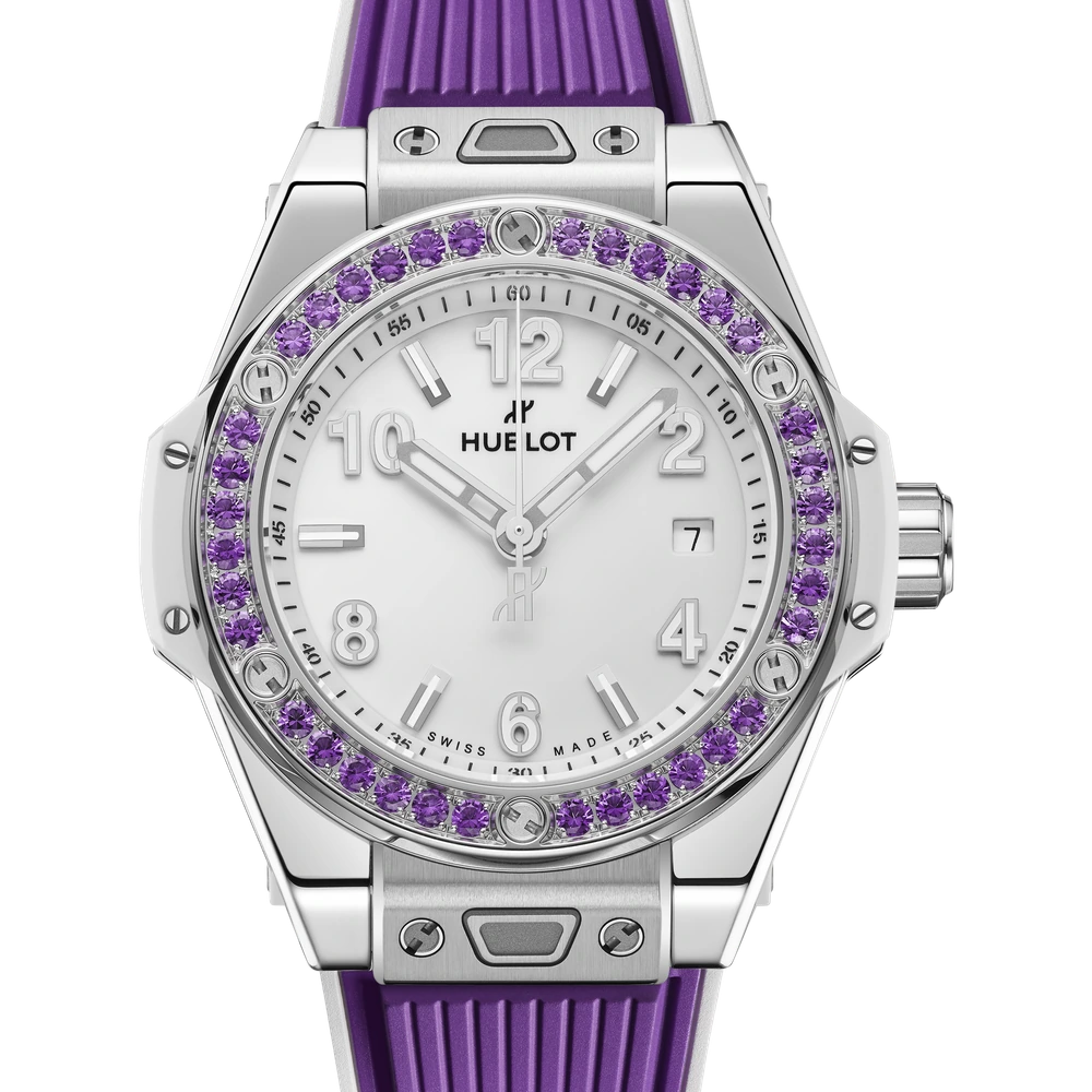 Hublot Joyful Steel Purple 33 mm