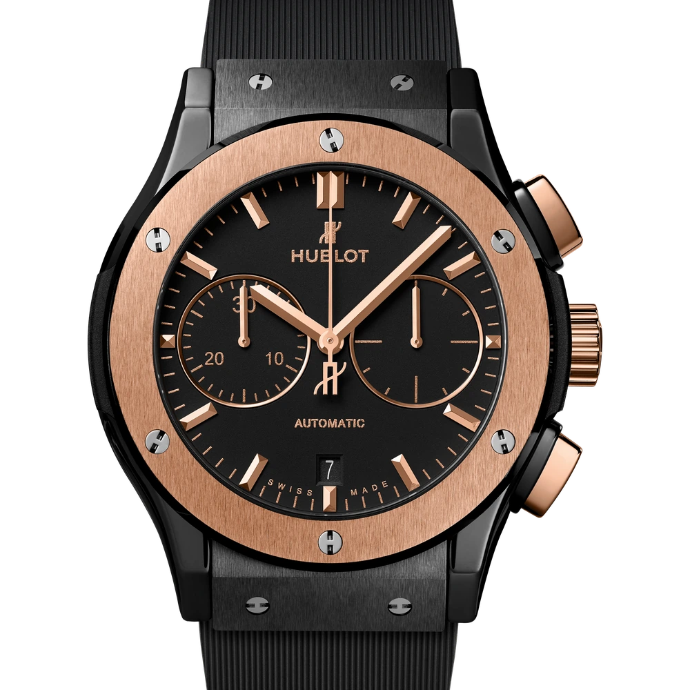 Hublot Chronograph Ceramic King Gold 45 mm