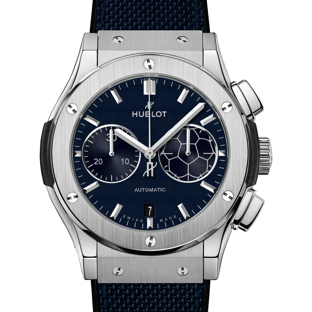 Hublot Chronograph Titanium Blue Victory 45 mm